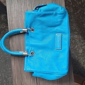 Gorgeous Sky Blue Marc Jacobs Leather Handbag Purse
